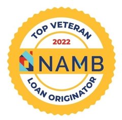 NAMB Top Veteran Loan Originator 2022 badge